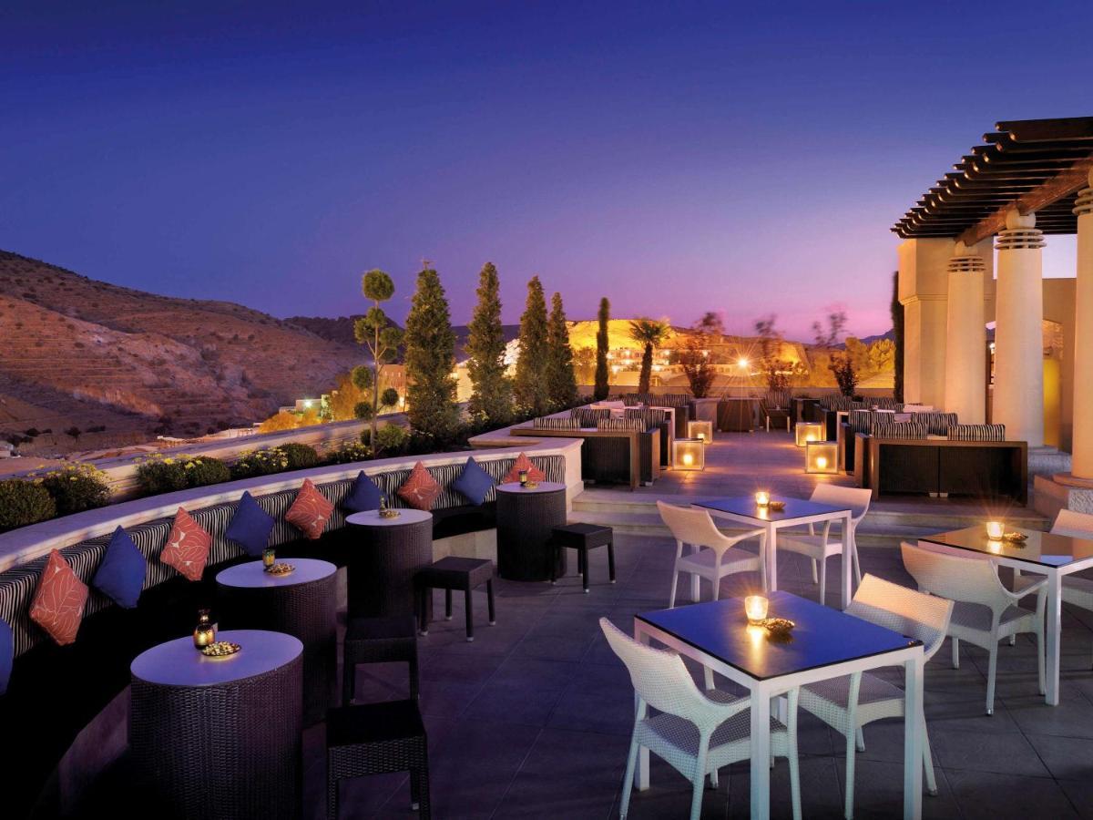 Moevenpick Resort Petra Wadi Musa Exterior photo The view from the rooftop bar